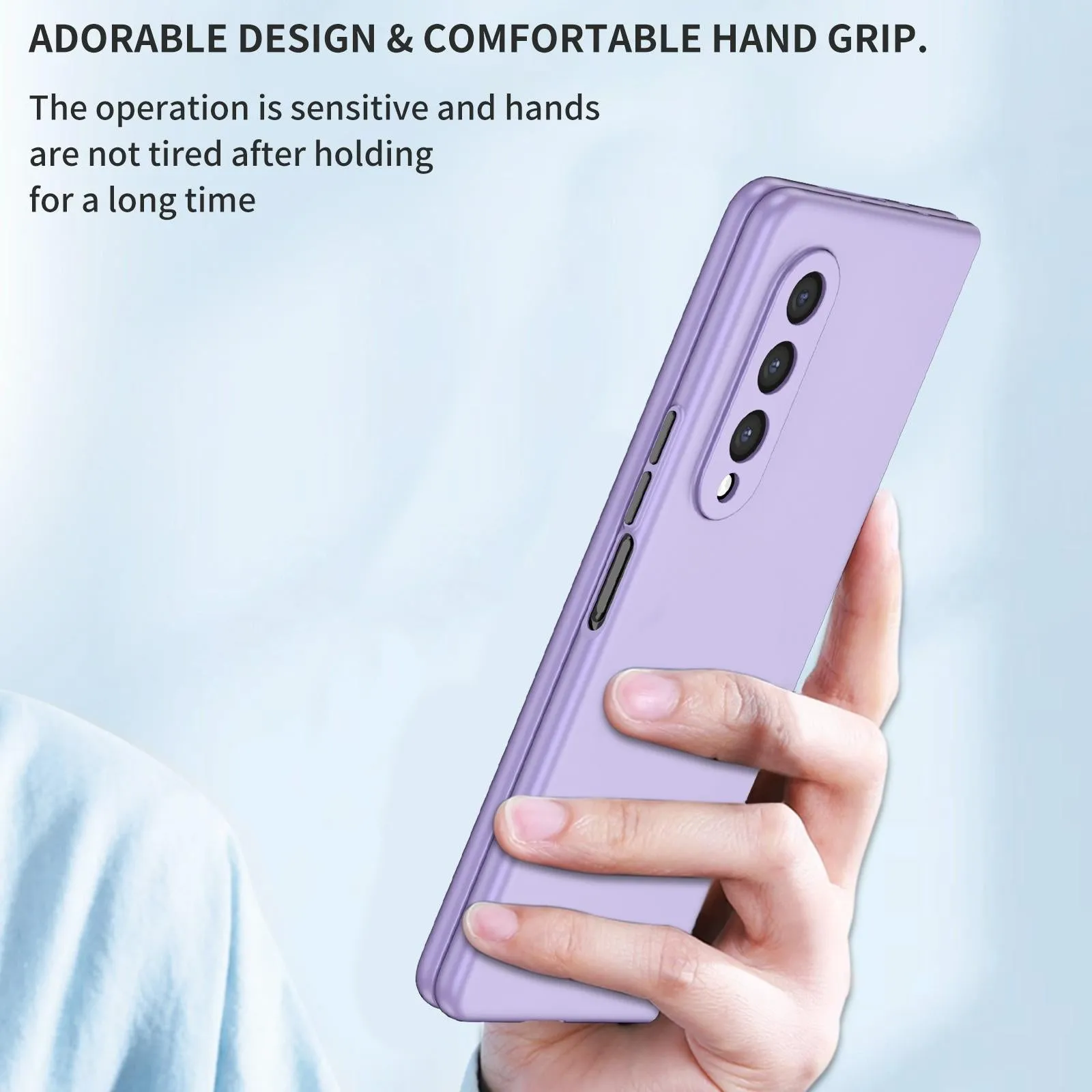 For Samsung Galaxy z Fold4 5G Foldable Armor Phone Case - Compact and Durable