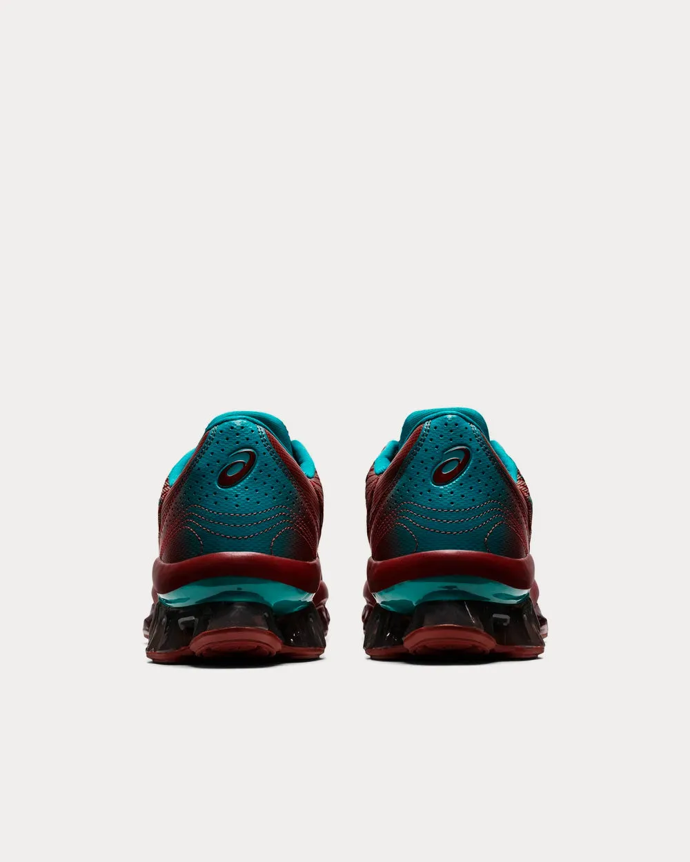 Gel-Quantum Levitrak Fired Brick / Blue Grass Low Top Sneakers
