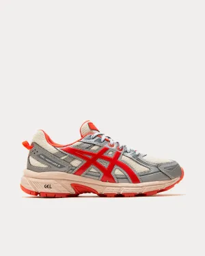 Gel-Venture 6 Cream / Red Low Top Sneakers