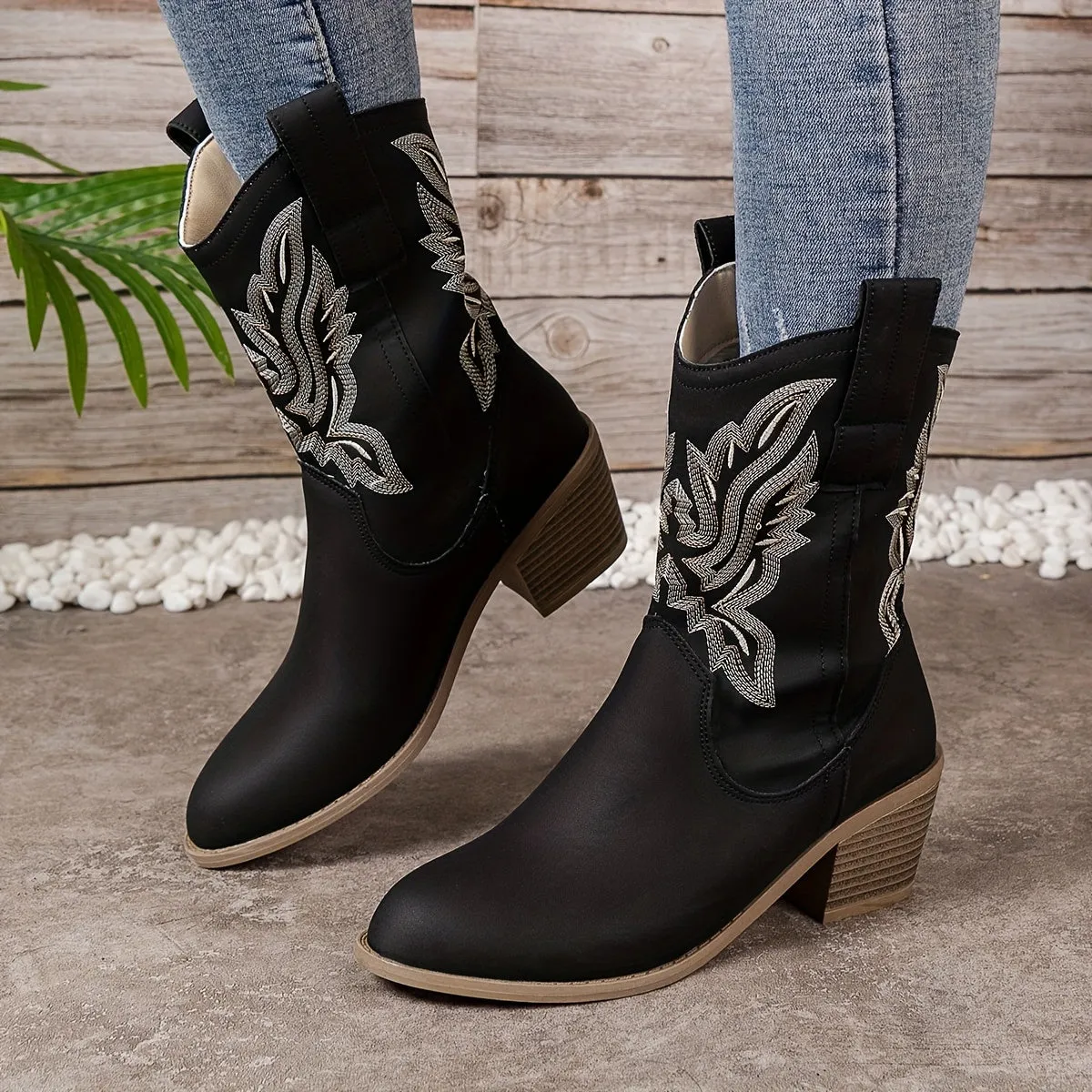 Gemma | Fashionable Western-Inspired Boots