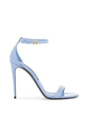 Glossy Leather Sandals