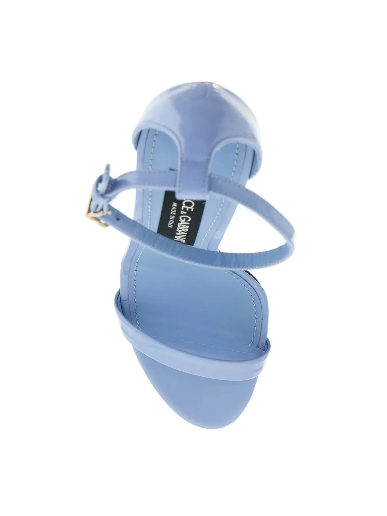 Glossy Leather Sandals