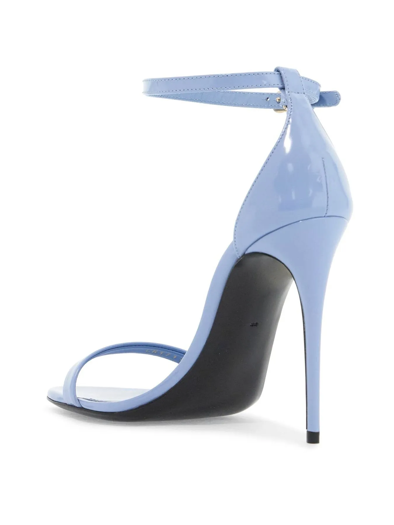 Glossy Leather Sandals
