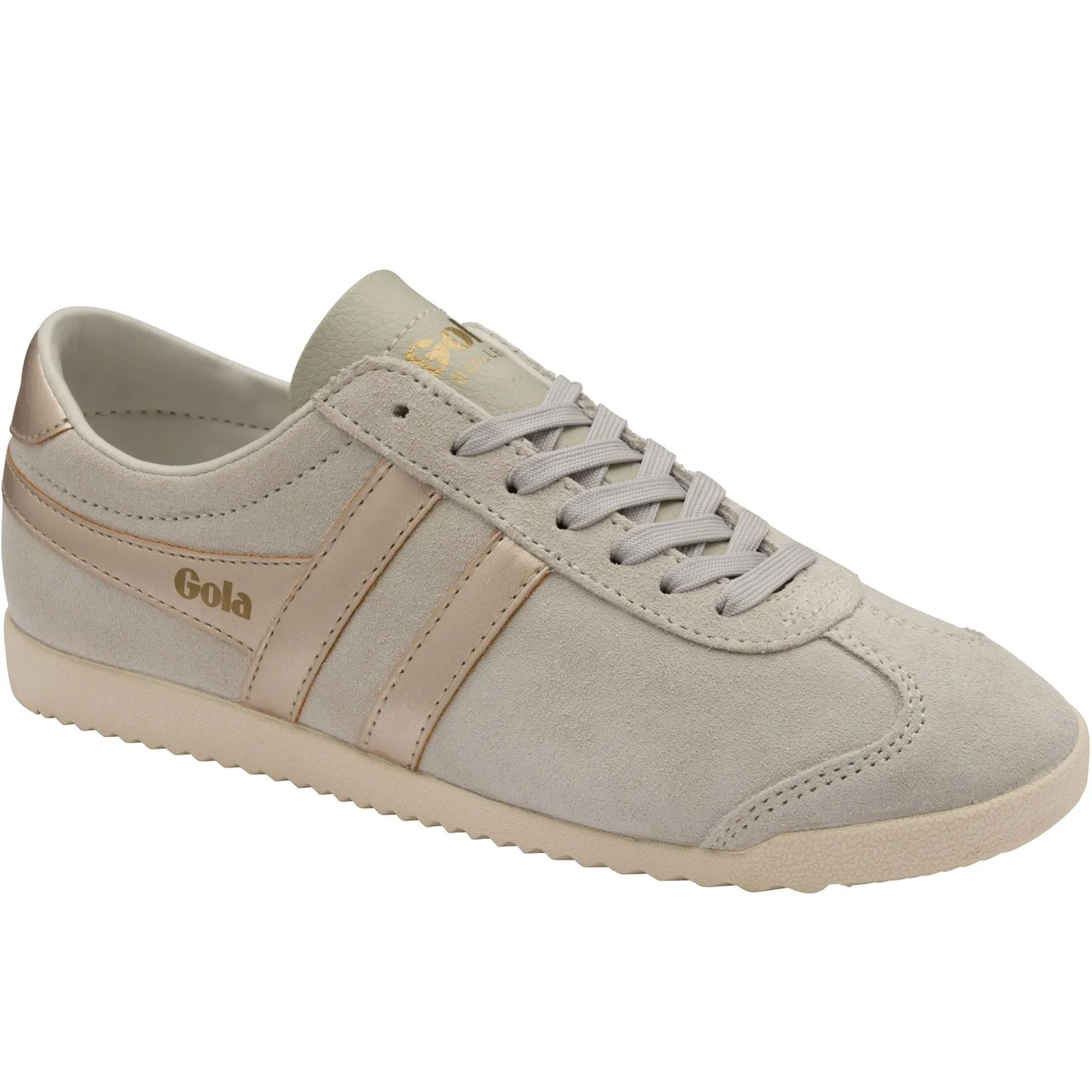 Gola Classics Womens Bullet Pearls Classic Suede Trainers - Off White