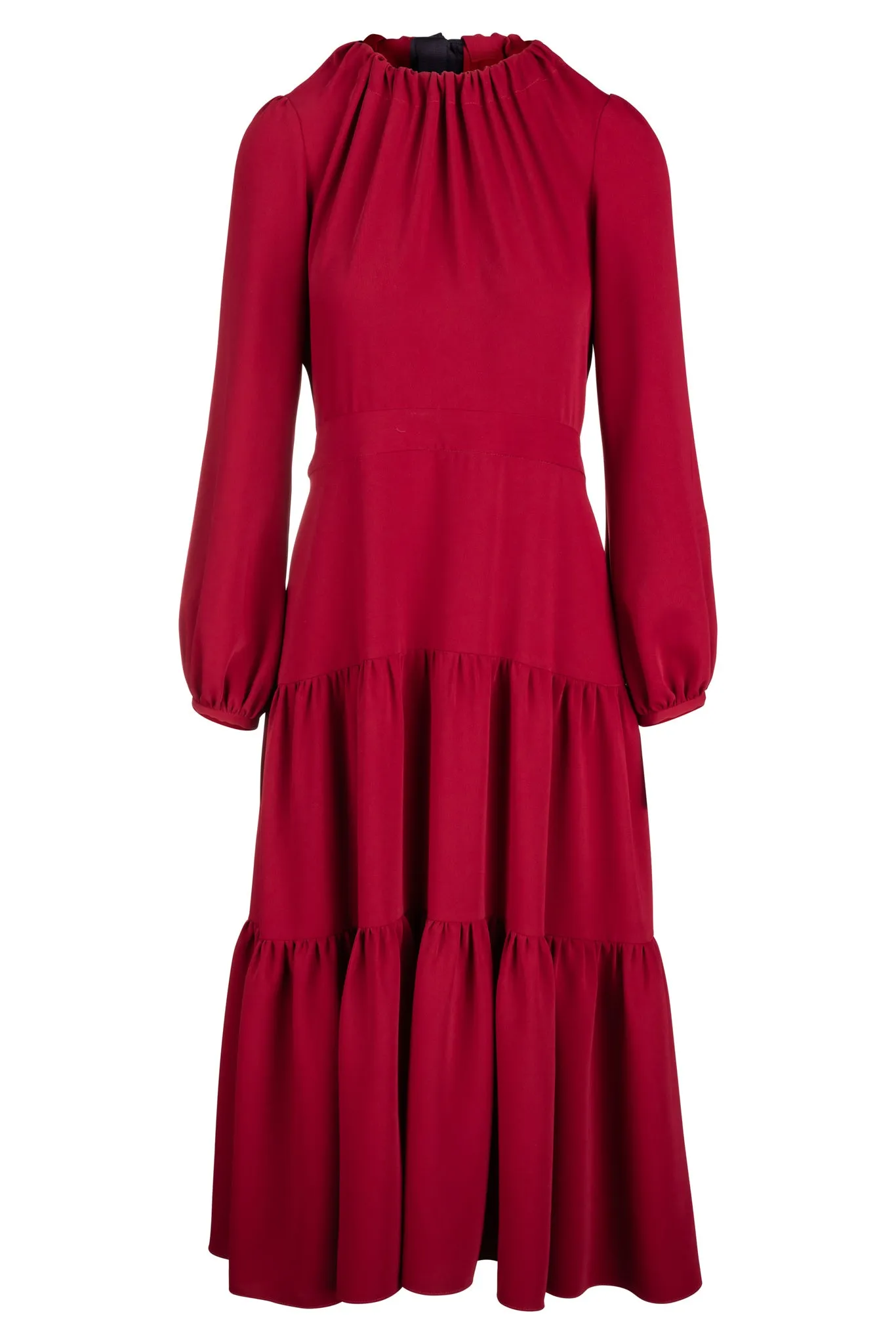 Hayes Dress - Burgundy