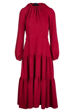 Hayes Dress - Burgundy