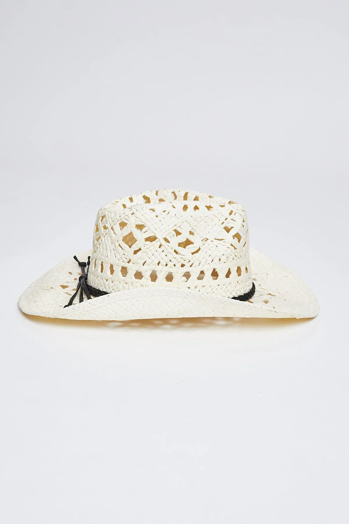 Helena Cream Straw Cowboy Hat