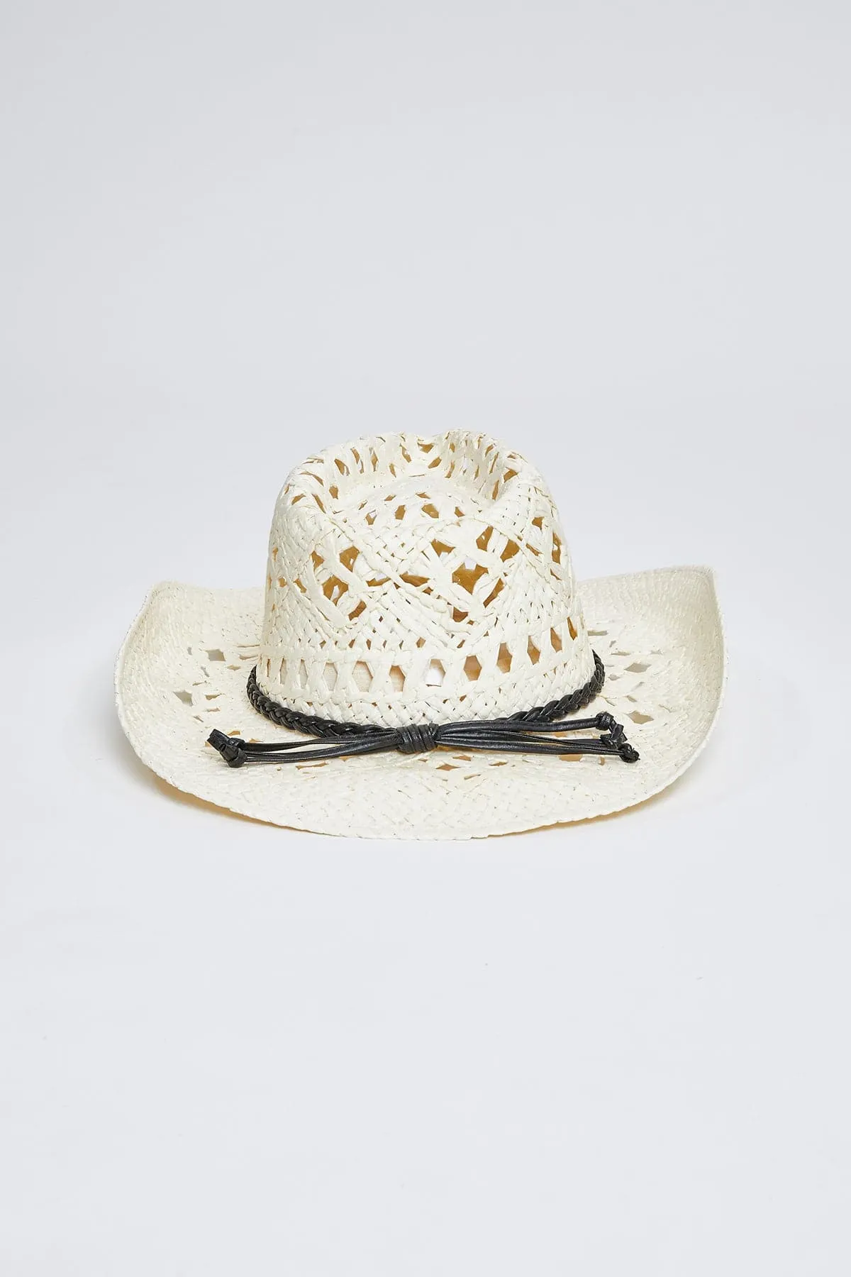 Helena Cream Straw Cowboy Hat