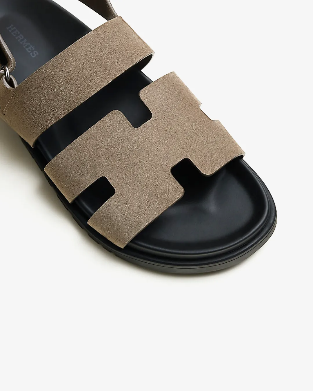 Hermes Suede Goatskin Genius Sandal.