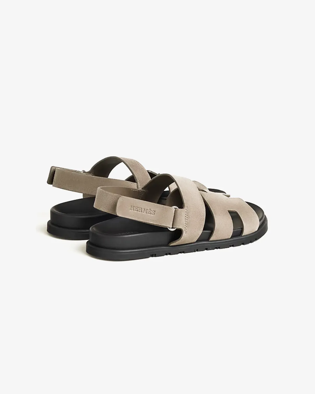 Hermes Suede Goatskin Genius Sandal.