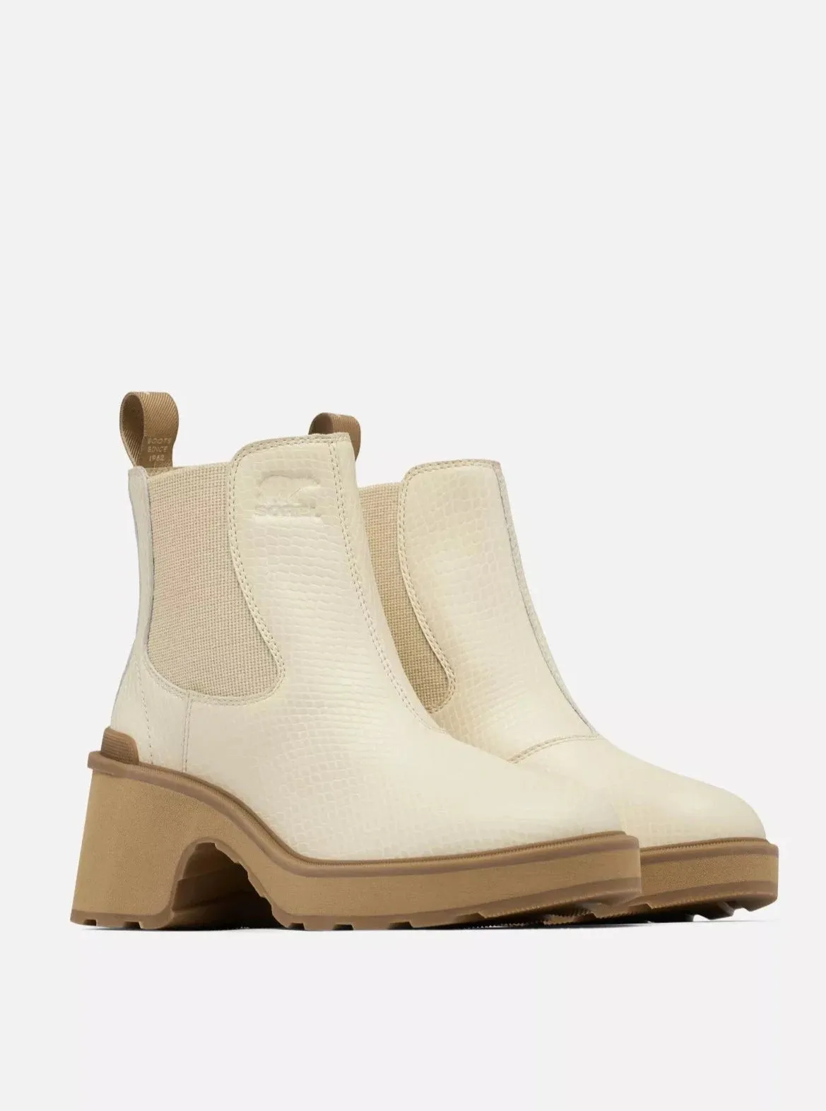 Hi Line Heel Chelsea [Bleached Ceramic/Caribou Buff]