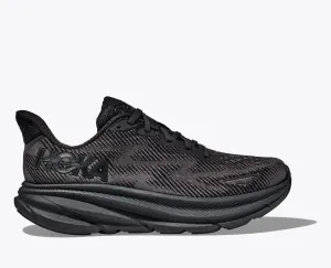 Hoka Women's Clifton 9 - Black / Black