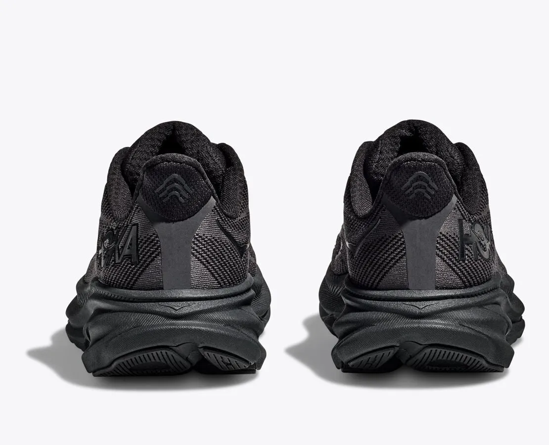 Hoka Women's Clifton 9 - Black / Black