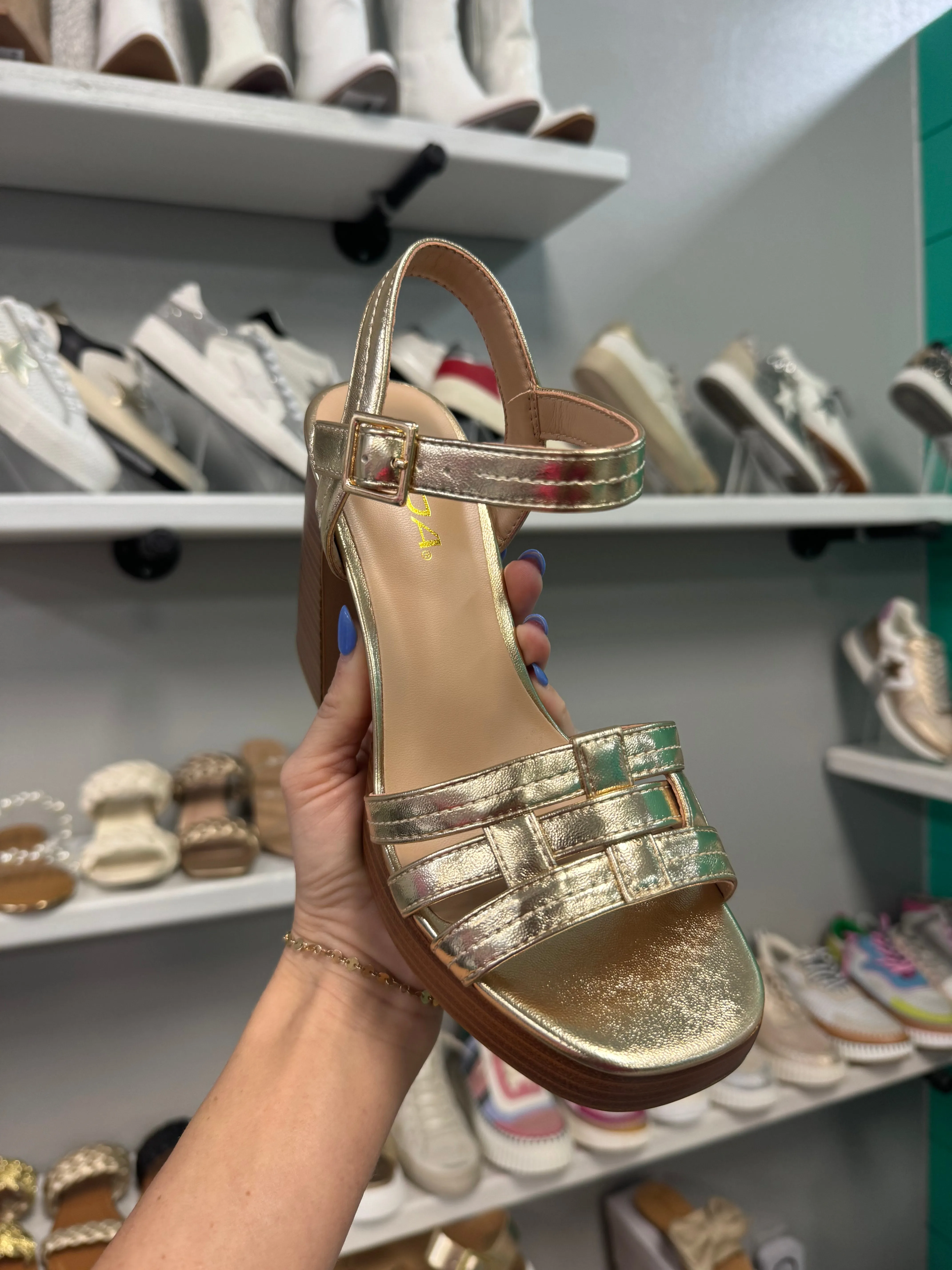 Janessa Wedge Sandal - ONLINE ONLY