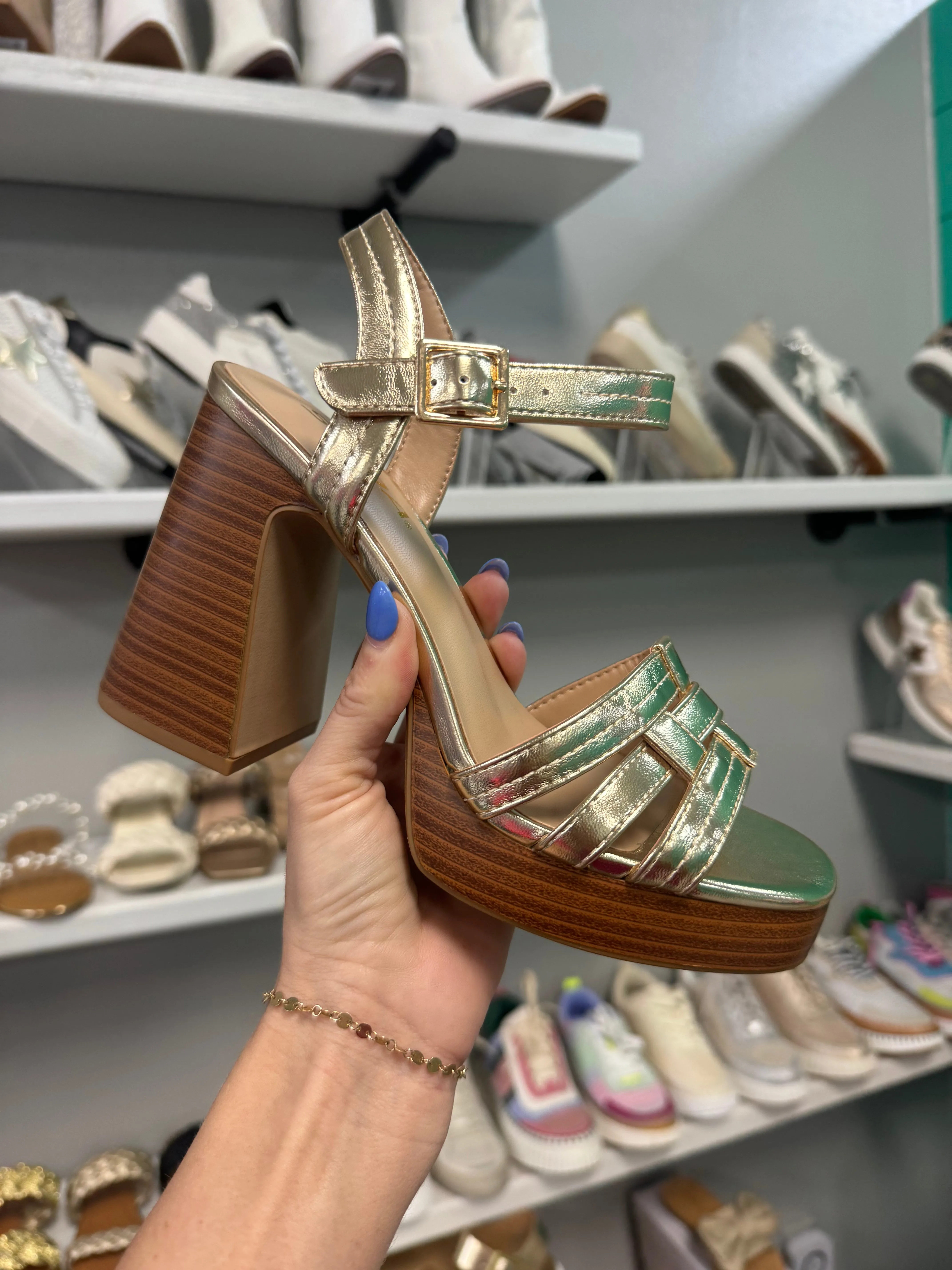 Janessa Wedge Sandal - ONLINE ONLY