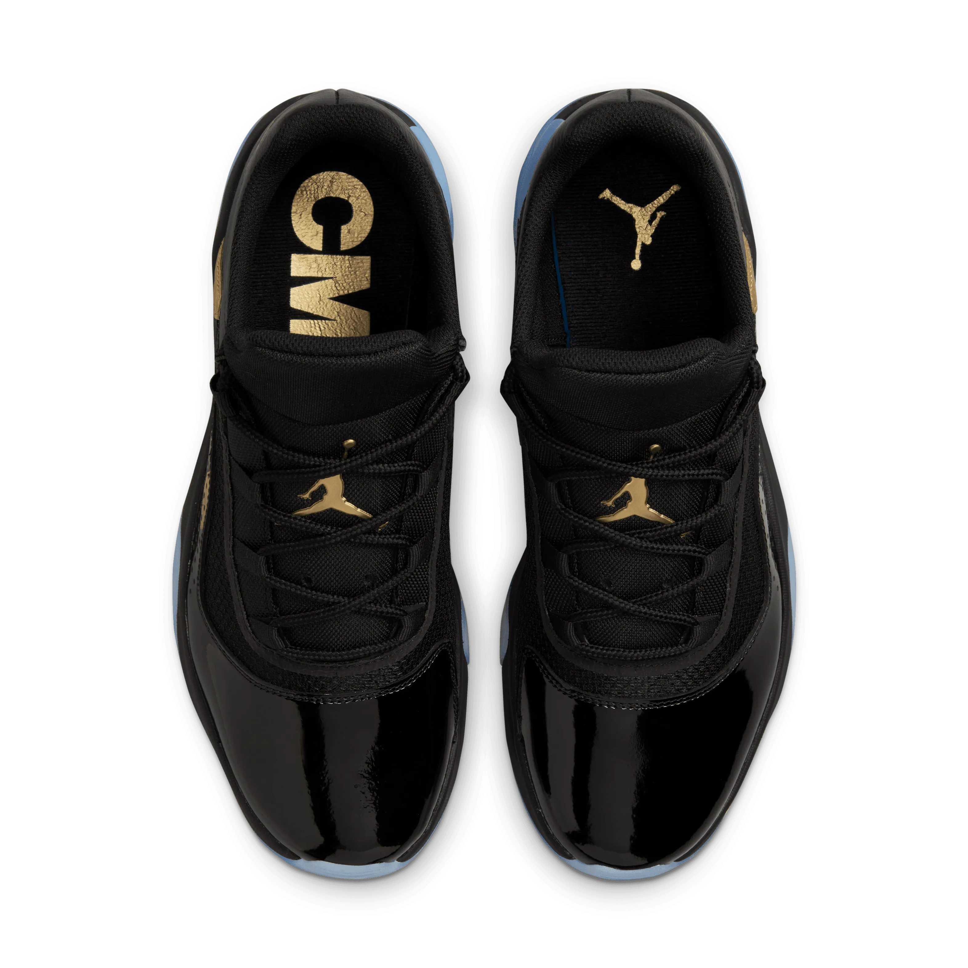 Jordan - Men - Air Jordan 11 CMFT Low - Black/Metallic Gold