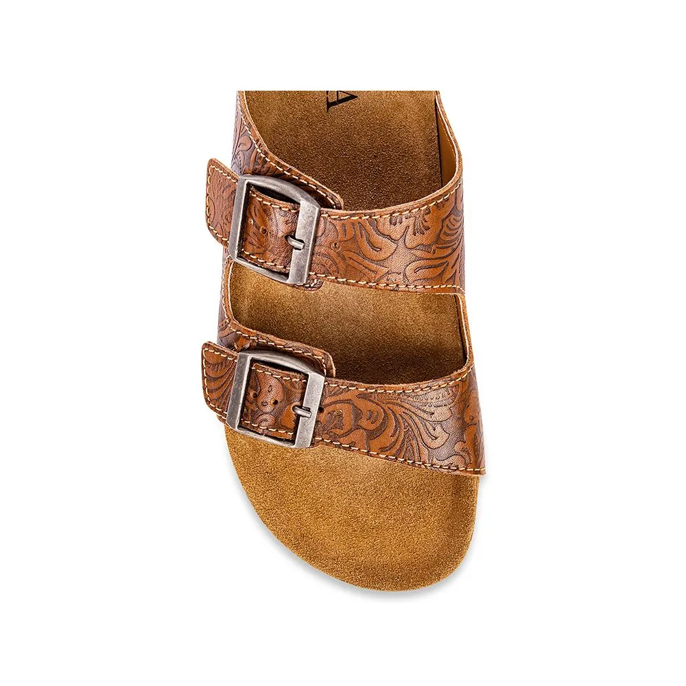 Maggie Tooled Sandals