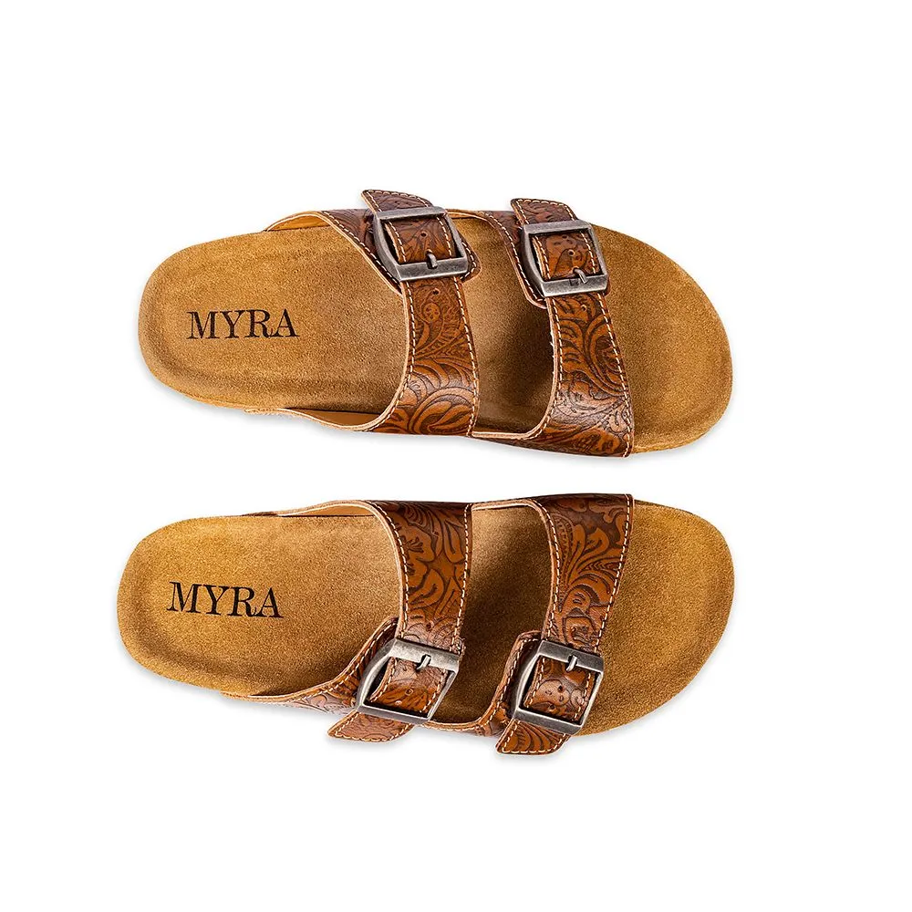 Maggie Tooled Sandals