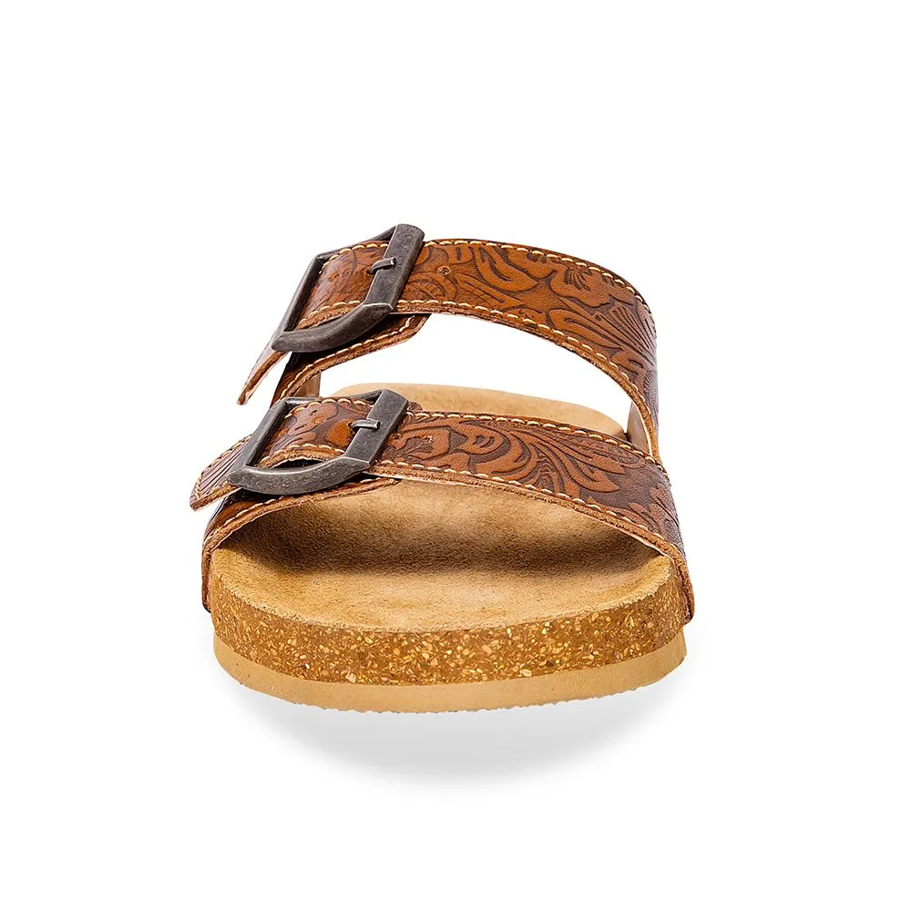 Maggie Tooled Sandals
