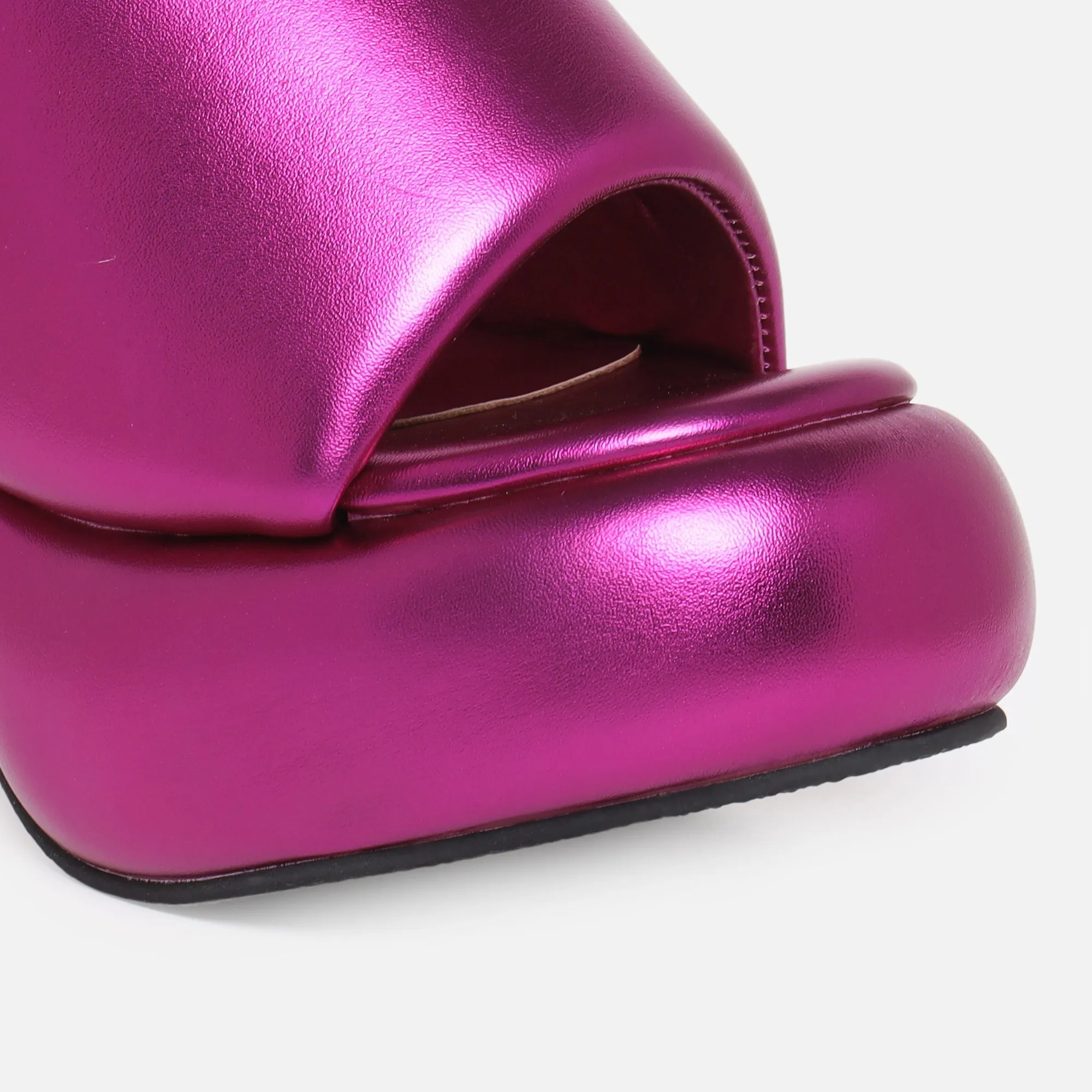 Metallic Chunks - Fuchsia
