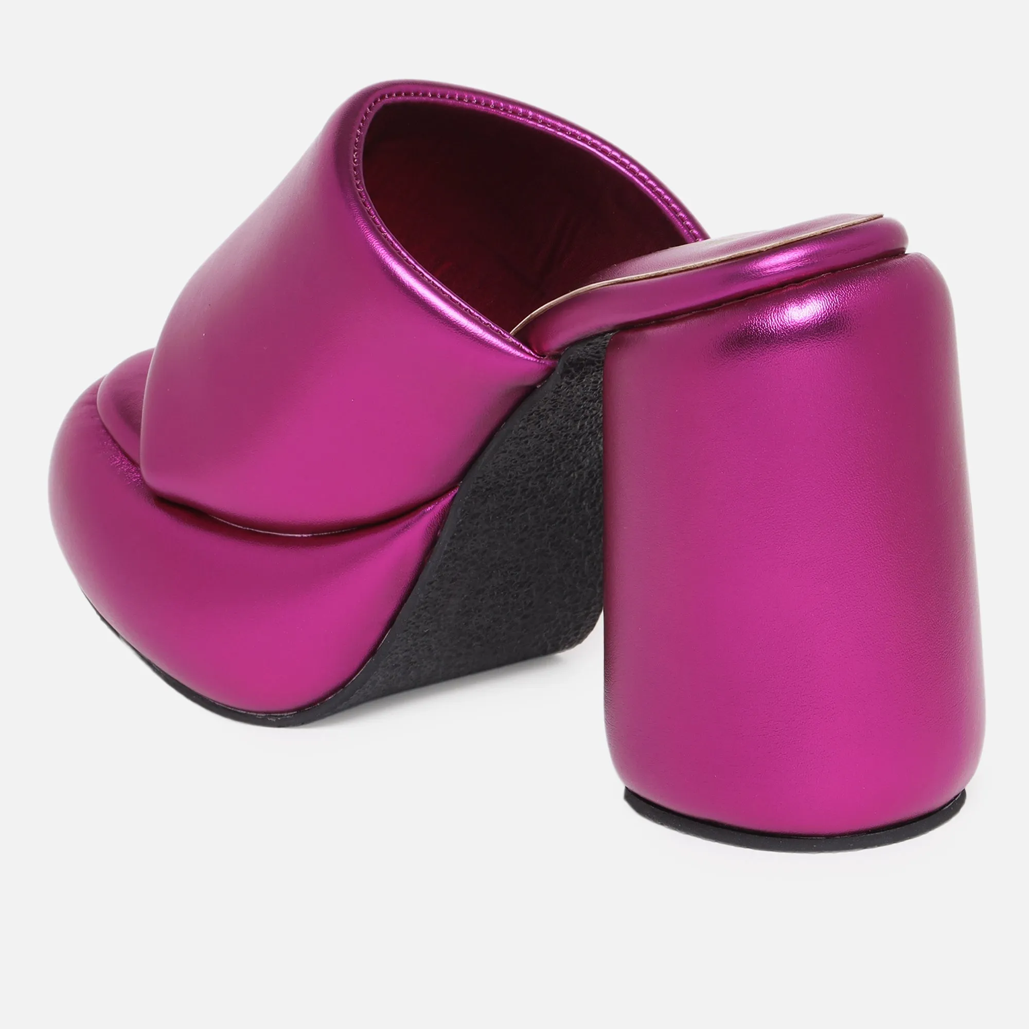 Metallic Chunks - Fuchsia