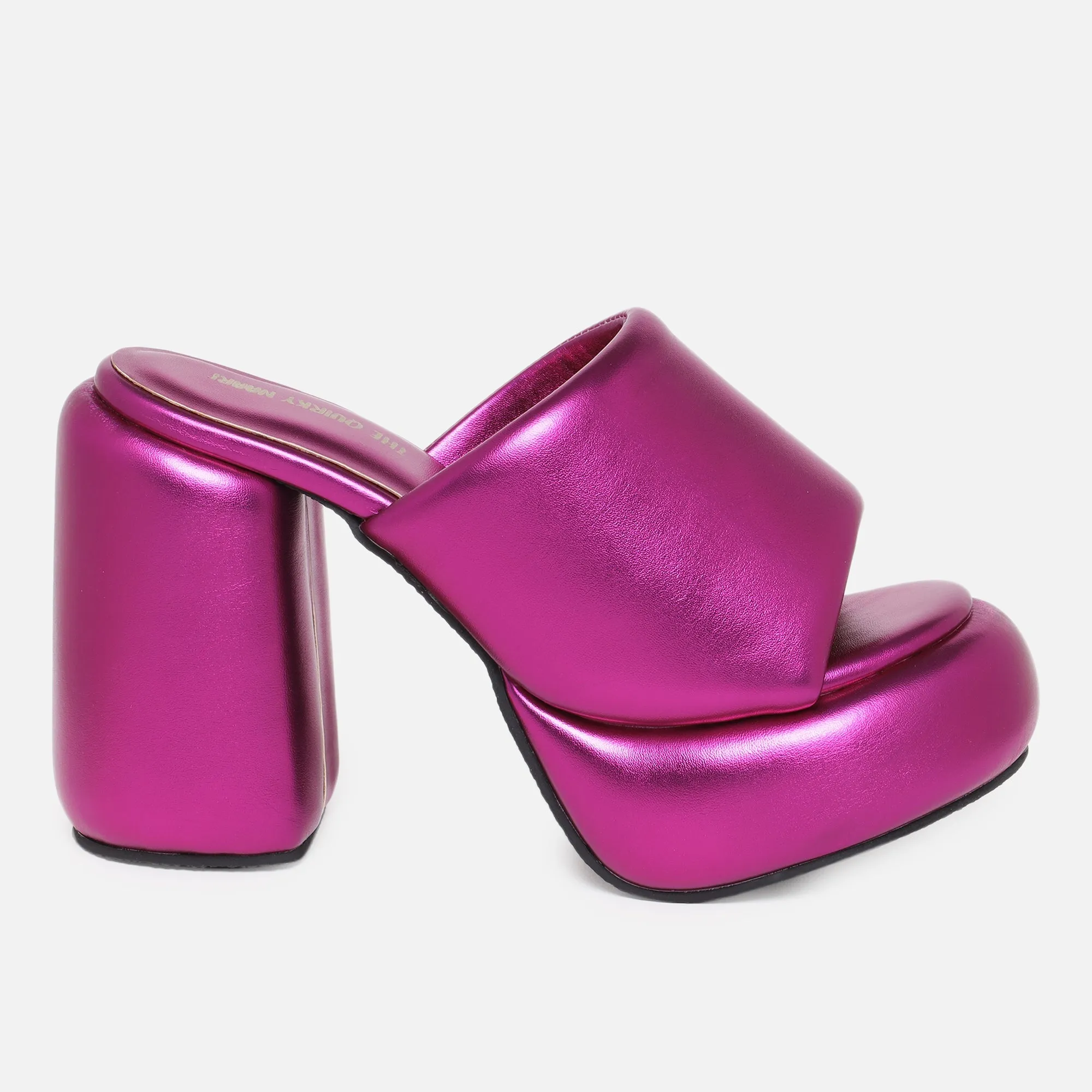 Metallic Chunks - Fuchsia