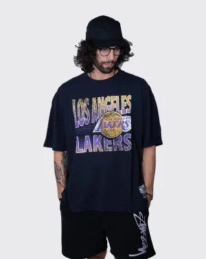 Mitchell & Ness Incline Lakers Stack Tee MNLL0570