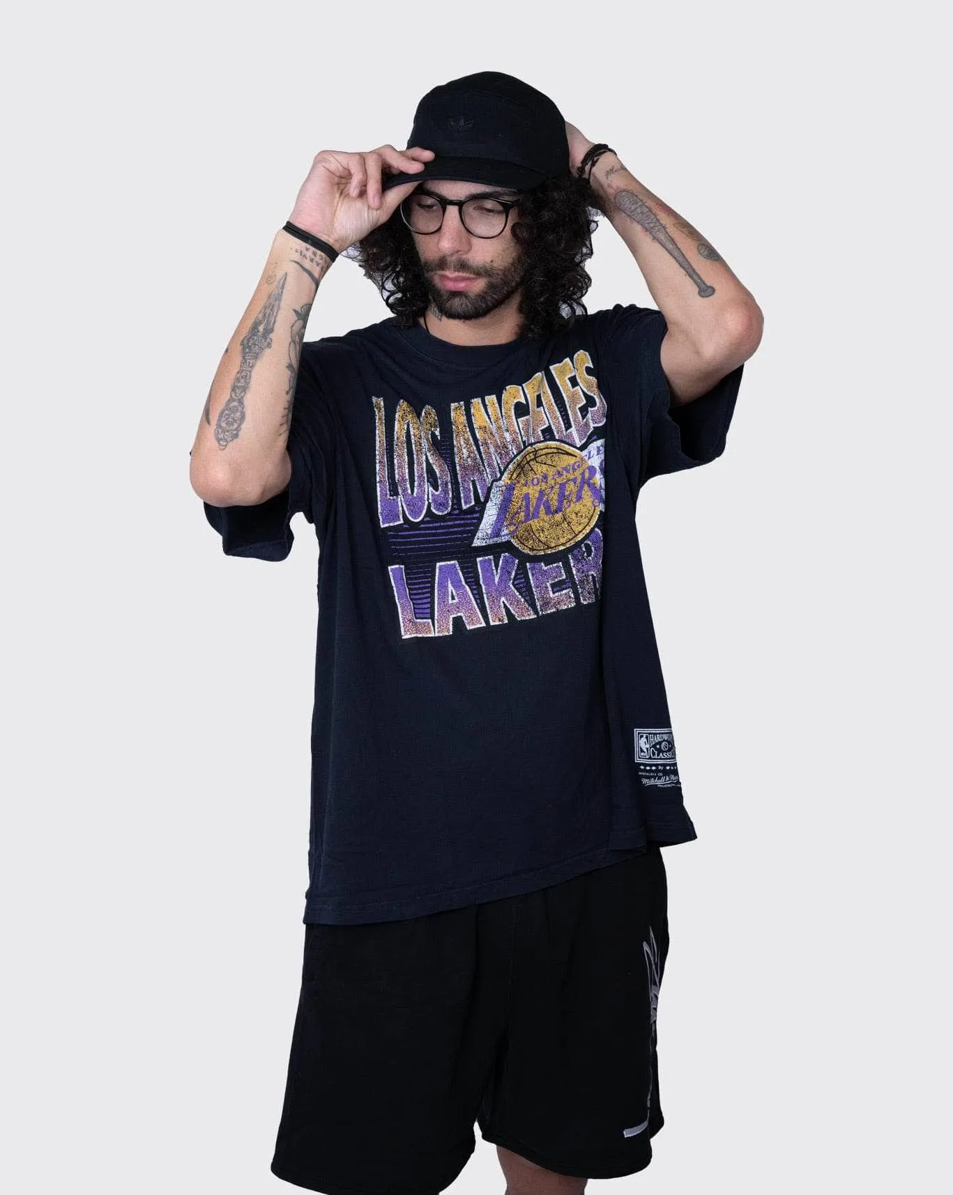 Mitchell & Ness Incline Lakers Stack Tee MNLL0570