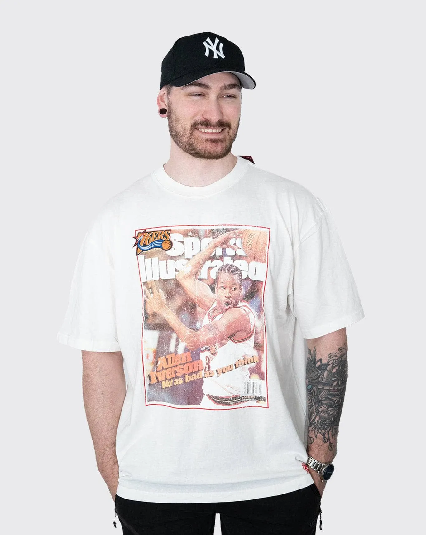 Mitchell & Ness Sports Illustrated Sixers Iverson Tee MNAIV1181