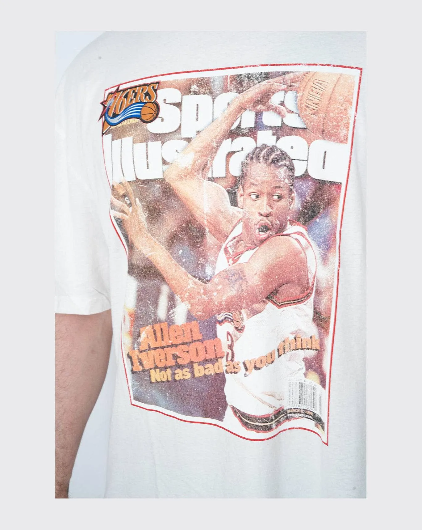 Mitchell & Ness Sports Illustrated Sixers Iverson Tee MNAIV1181