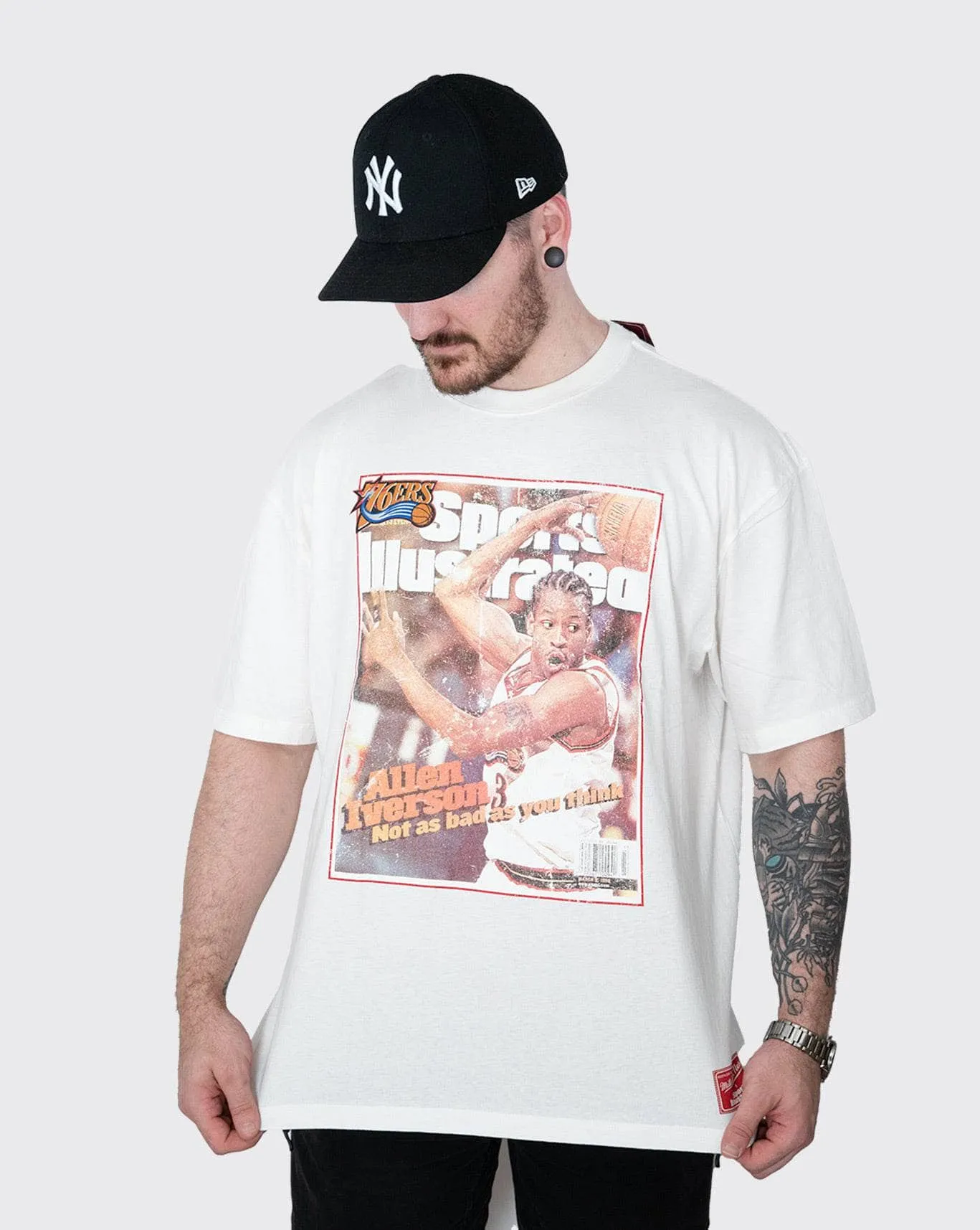 Mitchell & Ness Sports Illustrated Sixers Iverson Tee MNAIV1181