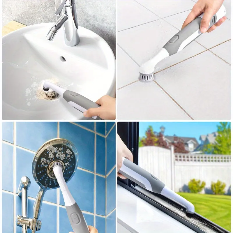 Mpow Electric Cleaning Brush White/Red