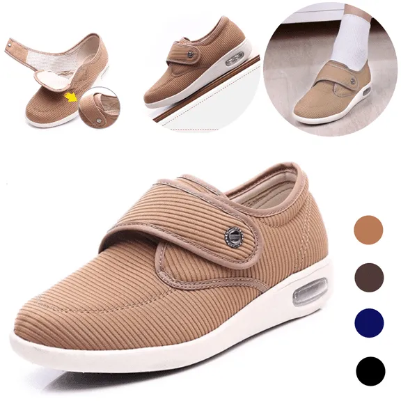 Nanccy Plus Size Wide Diabetic Shoes For Swollen Feet Width Shoes-NW002