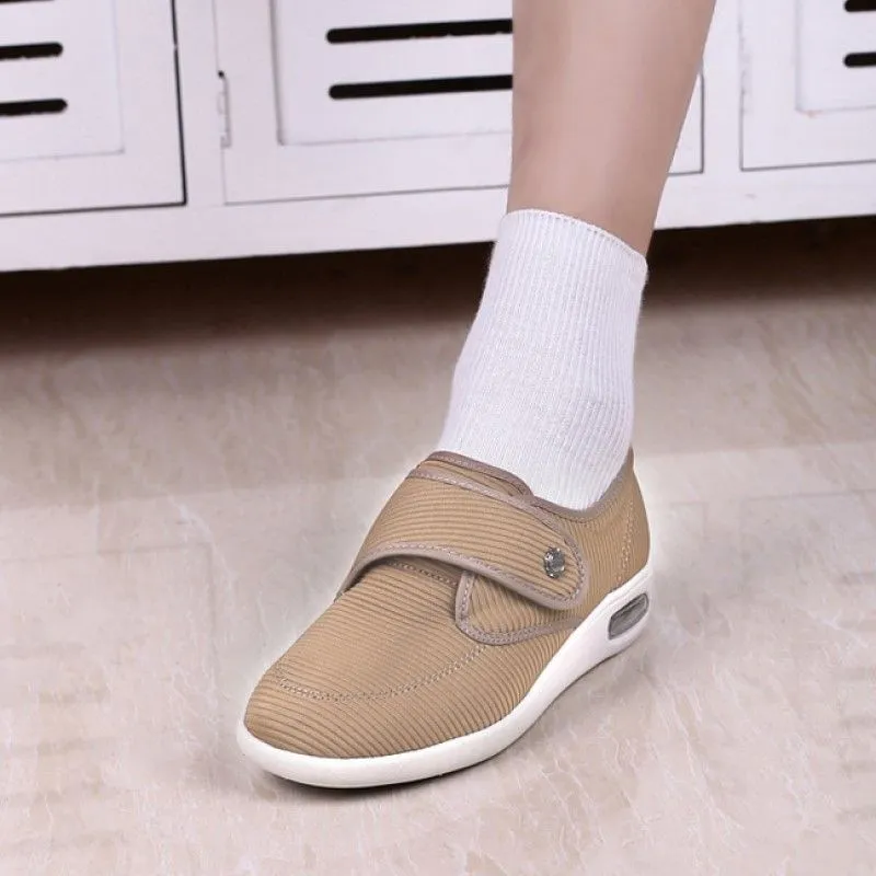 Nanccy Plus Size Wide Diabetic Shoes For Swollen Feet Width Shoes-NW002
