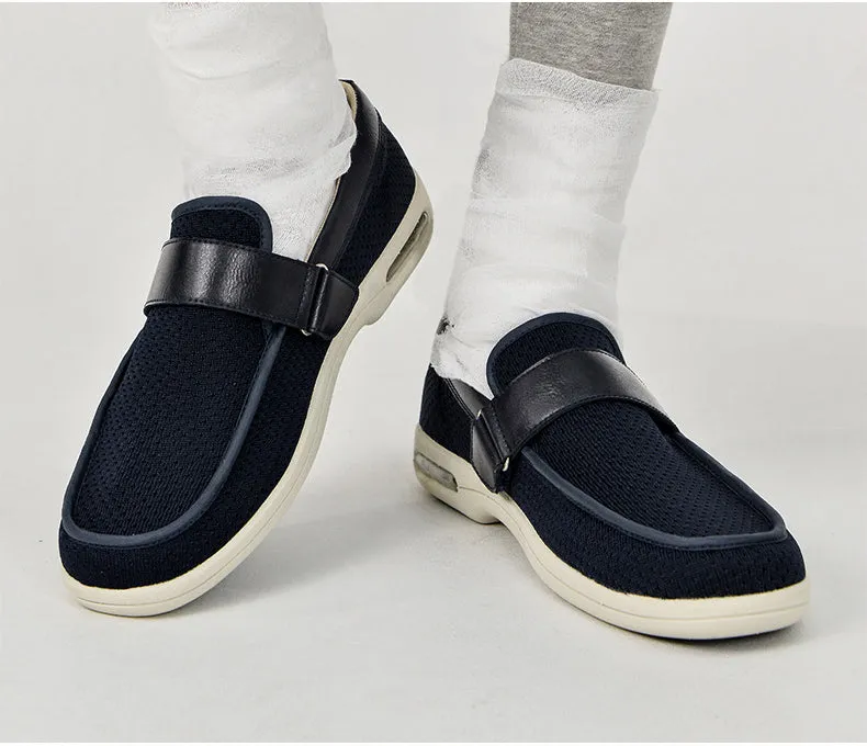 Nanccy Plus Size Wide Diabetic Shoes For Swollen Feet Width Shoes-NW043