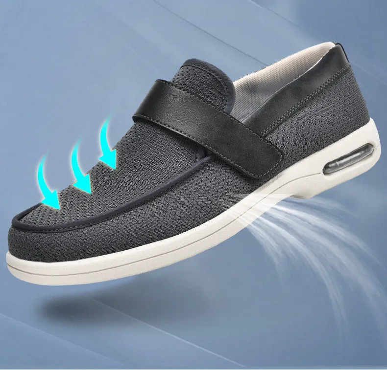 Nanccy Plus Size Wide Diabetic Shoes For Swollen Feet Width Shoes-NW043