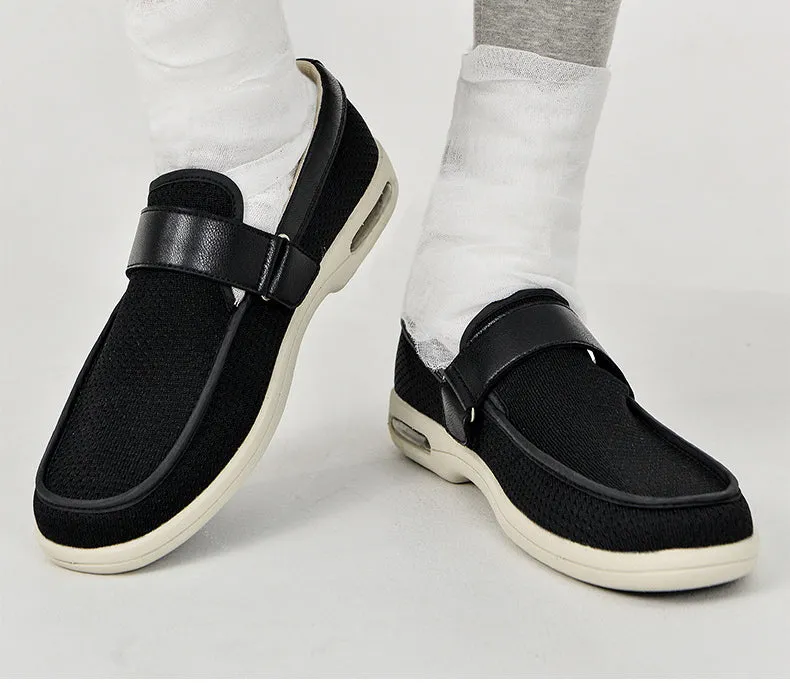 Nanccy Plus Size Wide Diabetic Shoes For Swollen Feet Width Shoes-NW043