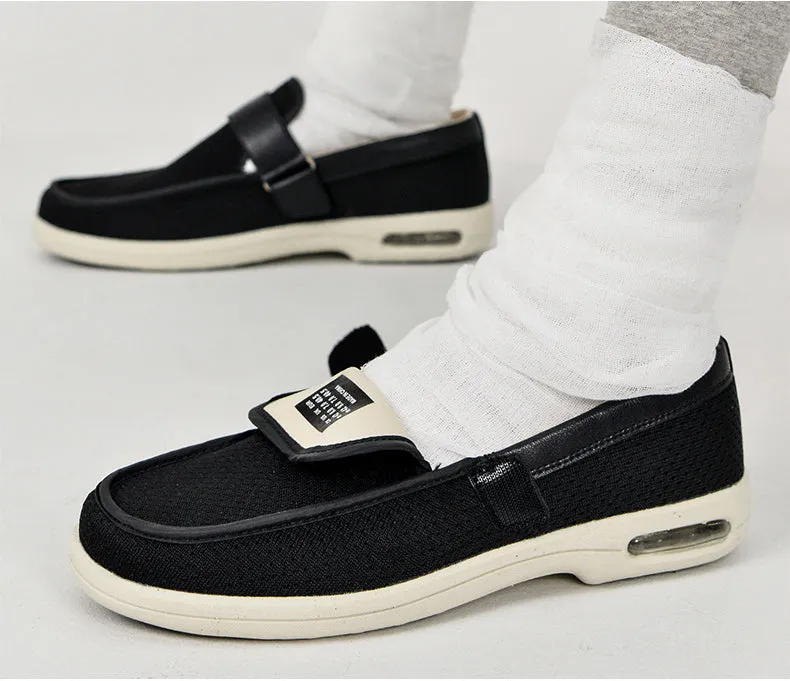 Nanccy Plus Size Wide Diabetic Shoes For Swollen Feet Width Shoes-NW043