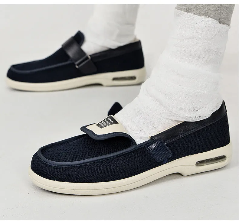 Nanccy Plus Size Wide Diabetic Shoes For Swollen Feet Width Shoes-NW043