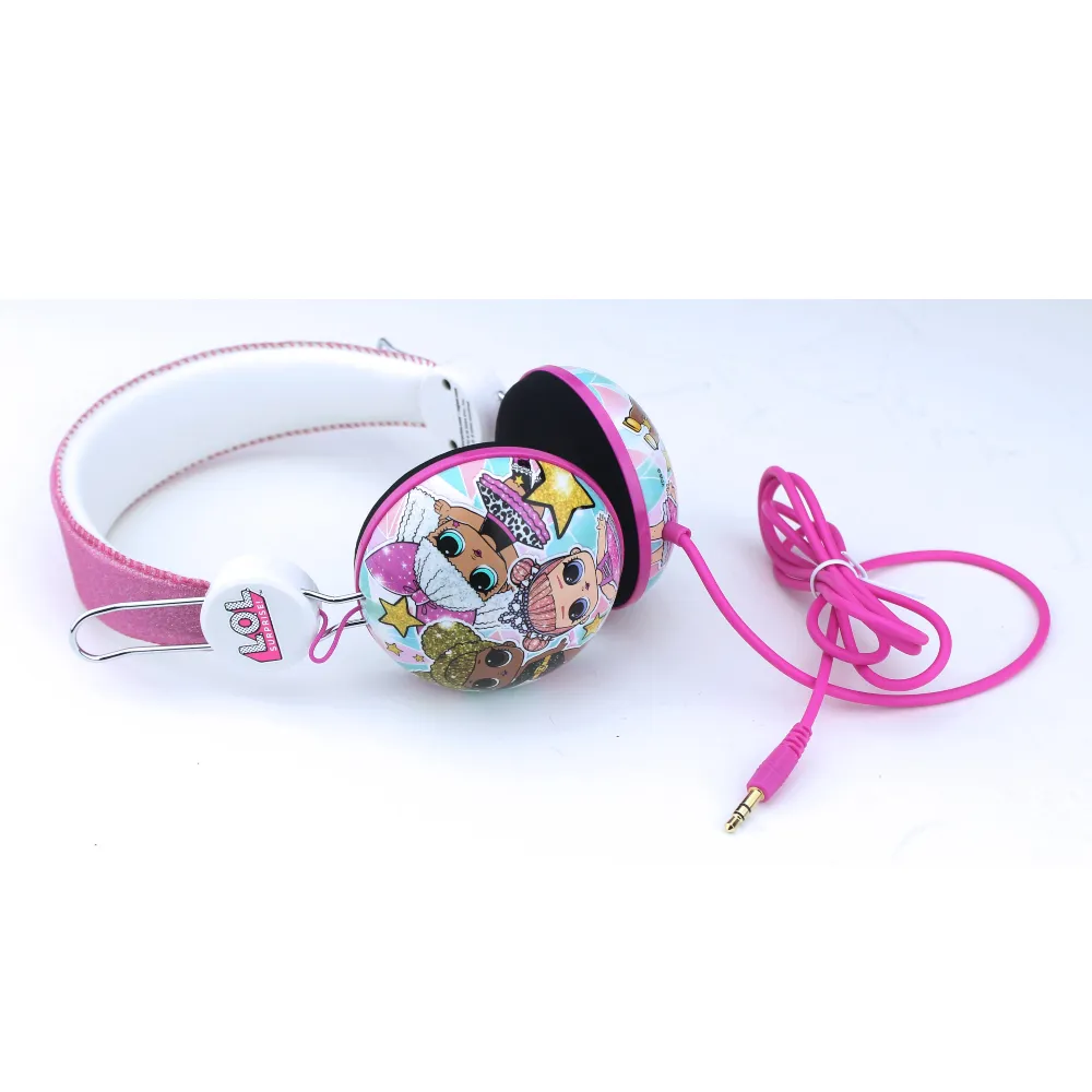 [OPEN BOX] OTL On-Ear Folding Headphone LOL Surprise Glitter Glam - Multi-color
