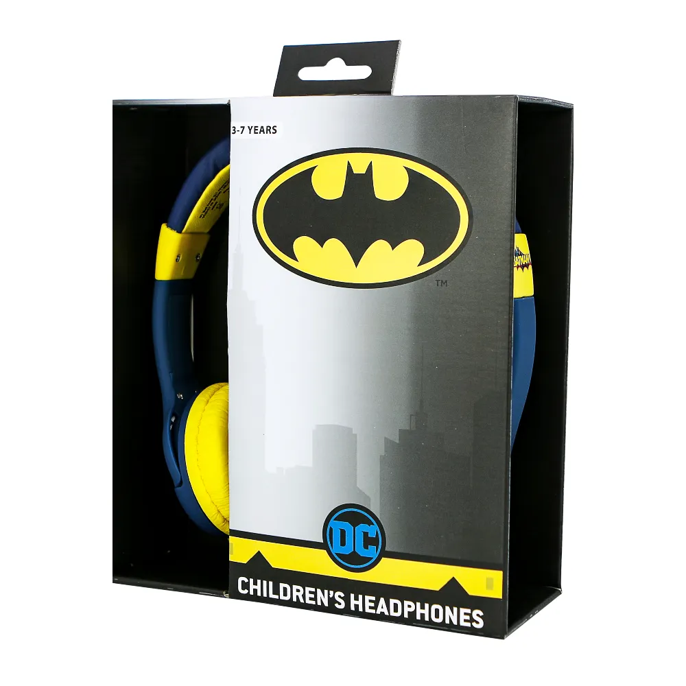 [OPEN BOX] OTL OnEar Children Headphone - Batman Signal - Blue