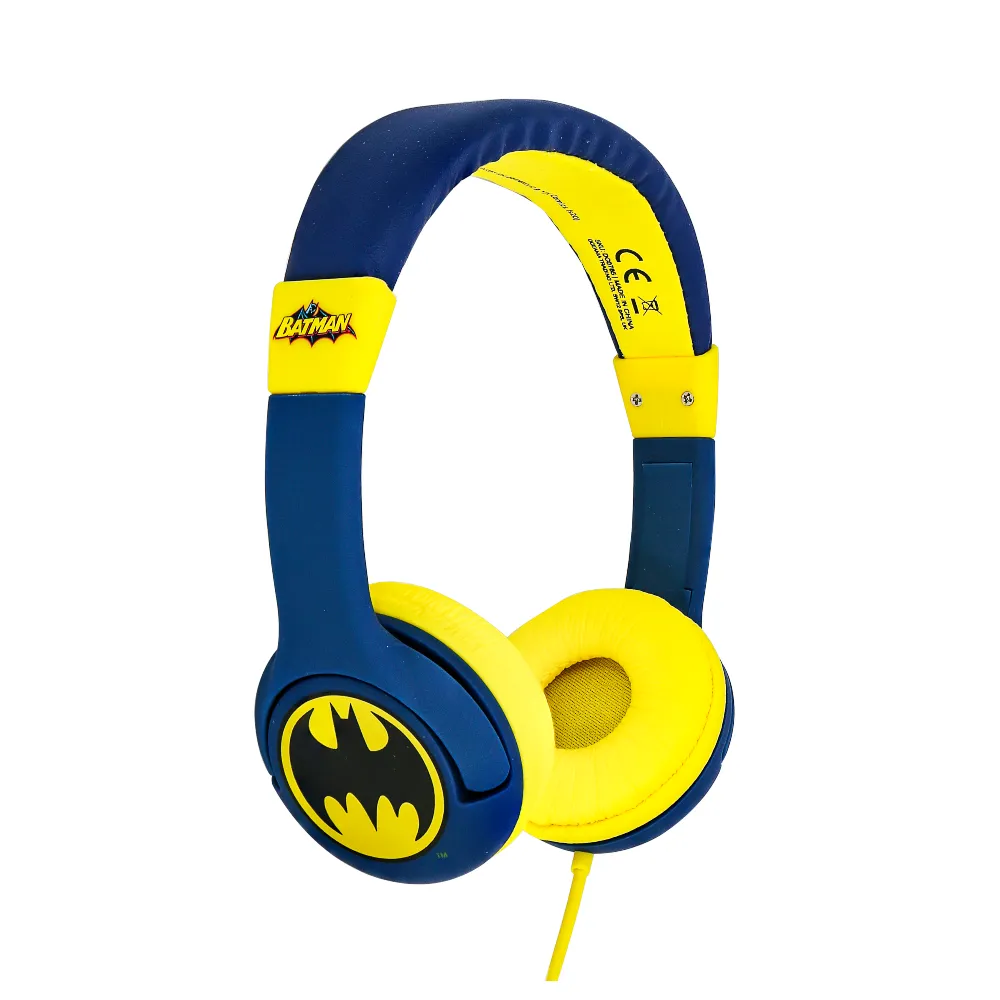[OPEN BOX] OTL OnEar Children Headphone - Batman Signal - Blue