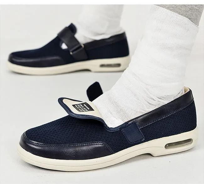 Owlkay Plus Size Wide Diabetic Shoes For Swollen Feet Width Shoes-NW041