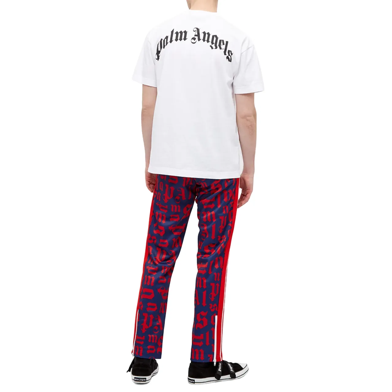Palm Angels Crocodile T-Shirt White Green