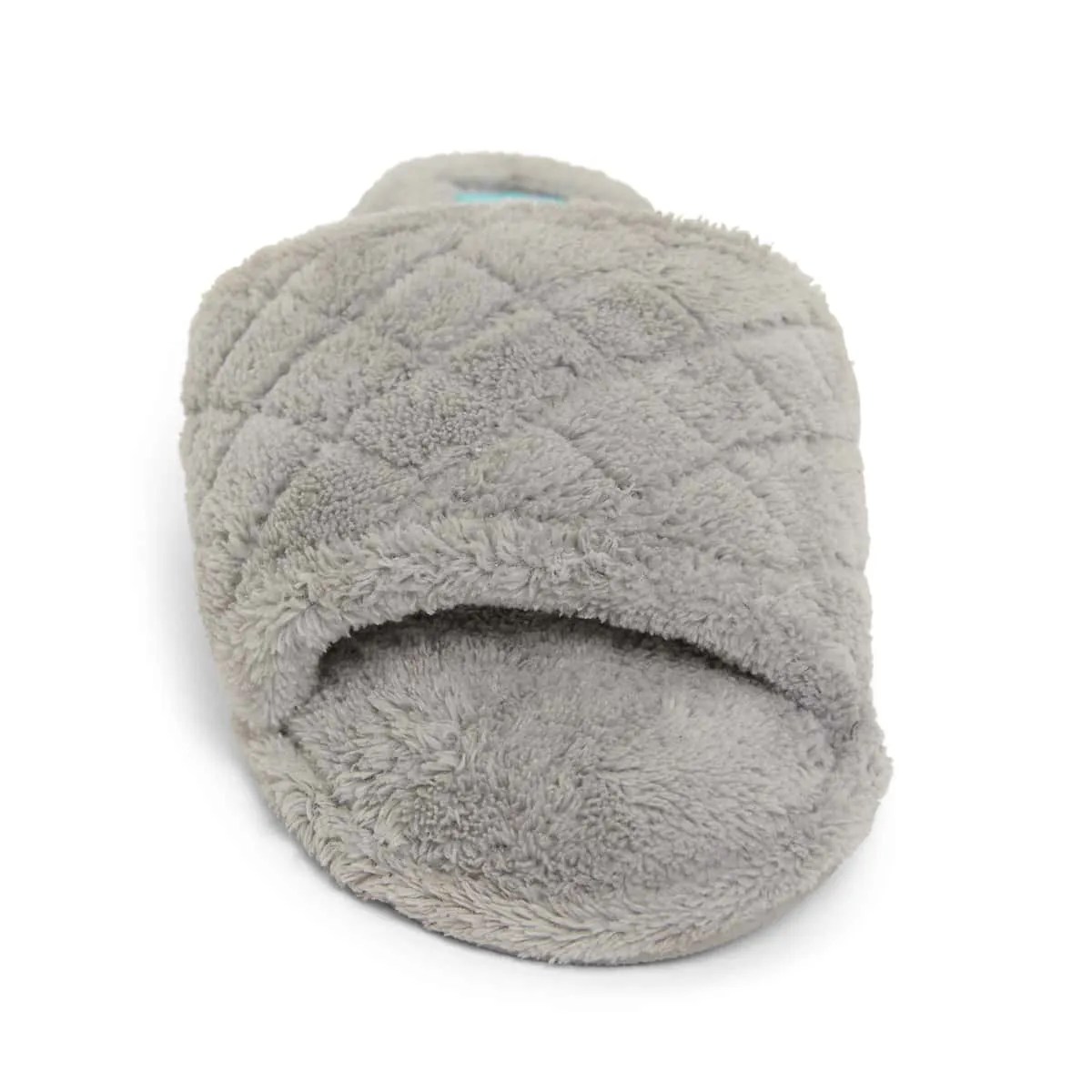Pearl Slipper in Grey Fabric