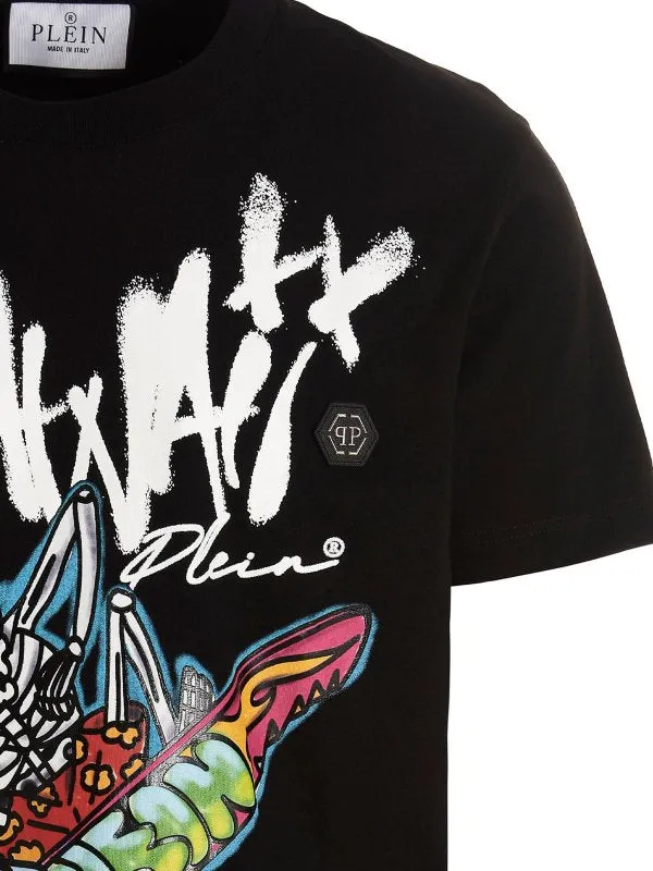 Philipp Plein Skull Hawaii T-Shirt