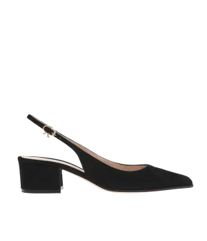 Piper Slingback Pump 45 in Black