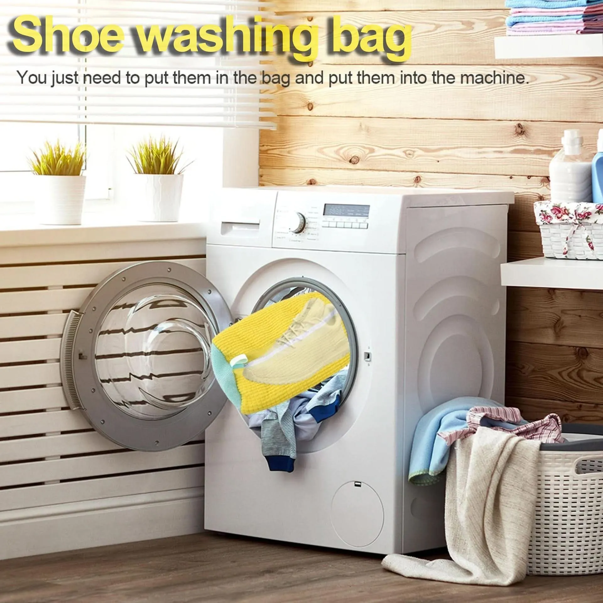Portable Shoe Washing Bag – for Sneakers & Shoes