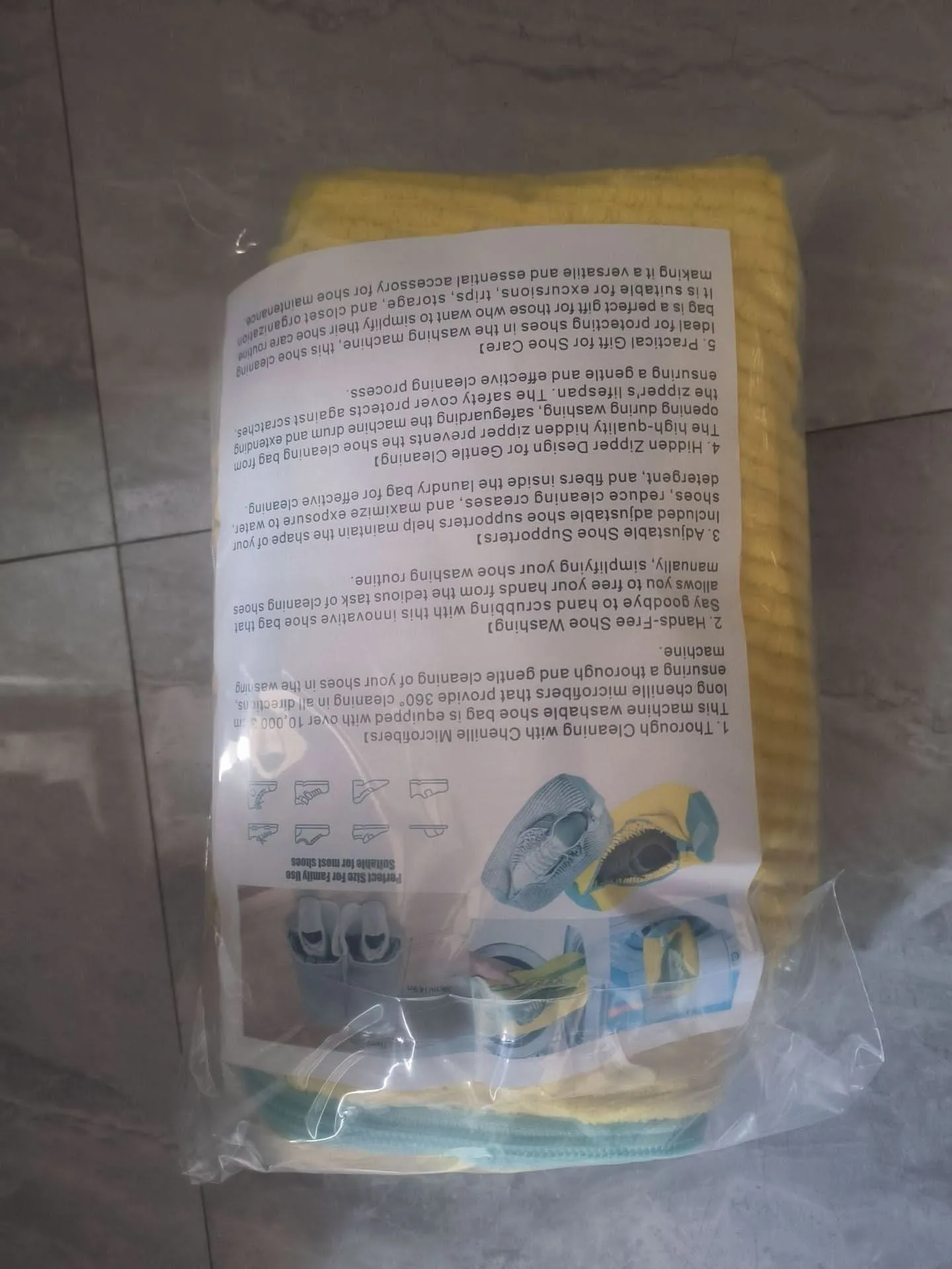 Portable Shoe Washing Bag – for Sneakers & Shoes