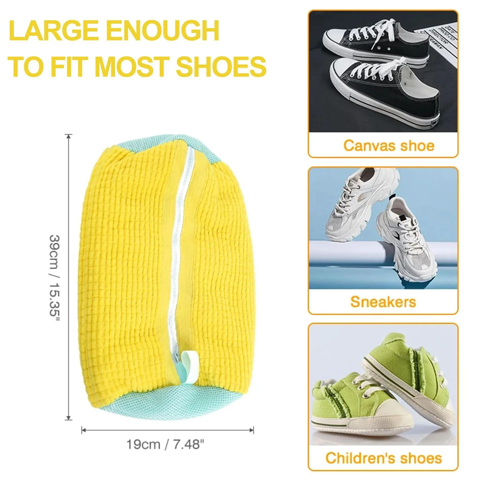 Portable Shoe Washing Bag – for Sneakers & Shoes